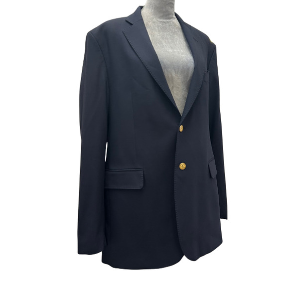 Vineyard Vines by Shep & Ian Boathouse Performance Wool Navy Blazer Size 44L - Picture 6 of 15